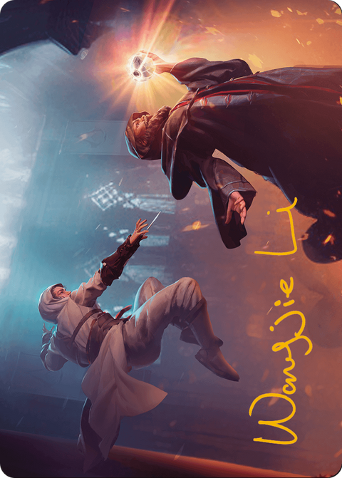 Mortify Art Card (Gold-Stamped Signature) (ASACR-012) - Assassin's Creed Art Series (Borderless)