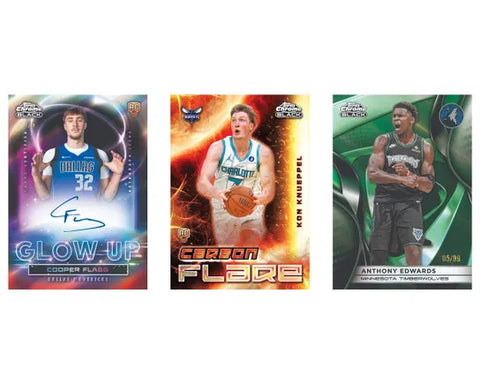 2025-26 Topps Chrome Black NBA Basketball Hobby Box