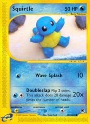 Squirtle (131) 131/165  Expedition - Common