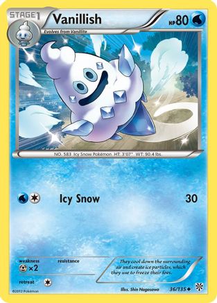 Vanillish 036  Plasma Storm - Uncommon