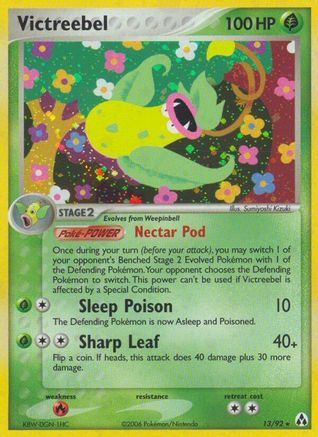 Victreebel 013  - Holofoil Legend Maker - Holo Rare