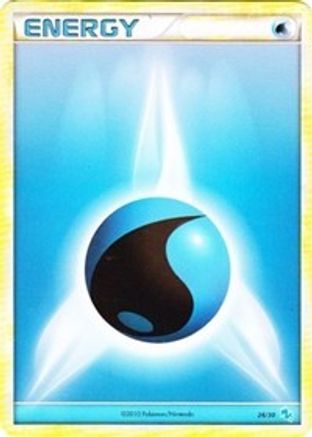 Water Energy (#3) 003  HGSS Trainer Kit Gyarados & Raichu - Common