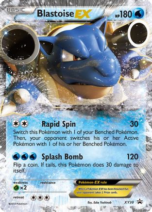 Blastoise EX XY30  - Holofoil XY Promos - Promo