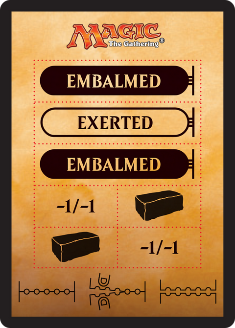 Punch Card Token (AKH-026) - Amonkhet Tokens