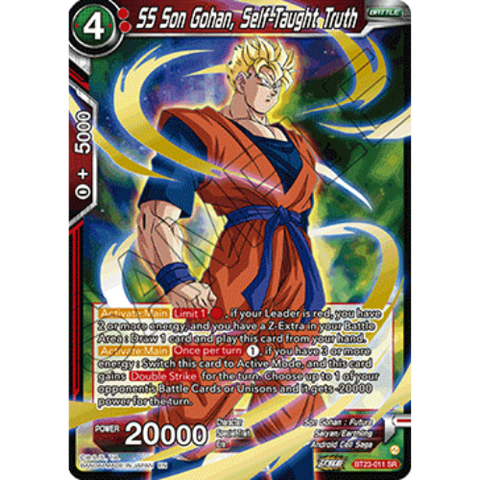 Dragon Ball Super - SS Son Gohan, Self-Taught Truth BT23-011 SR