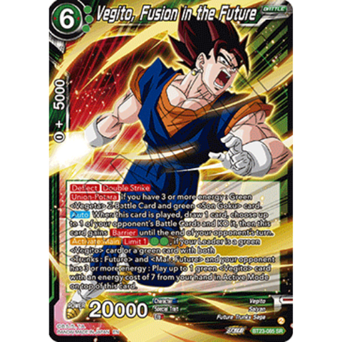 Dragon Ball Super Perfect Combination - Vegito, Fusion in the Future - Perfect Combination BT23-085 SR