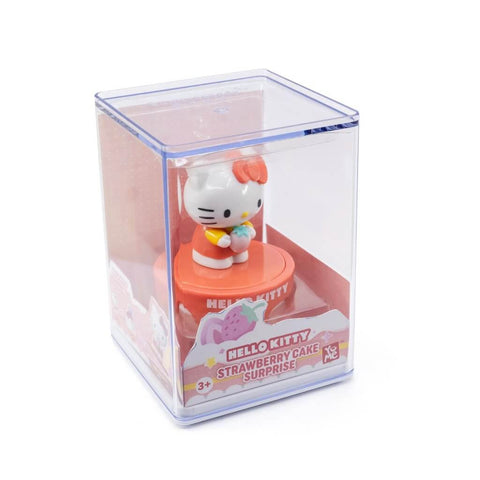 HELLO KITTY - 8cm Capsules Strawberry Cake Surprise
