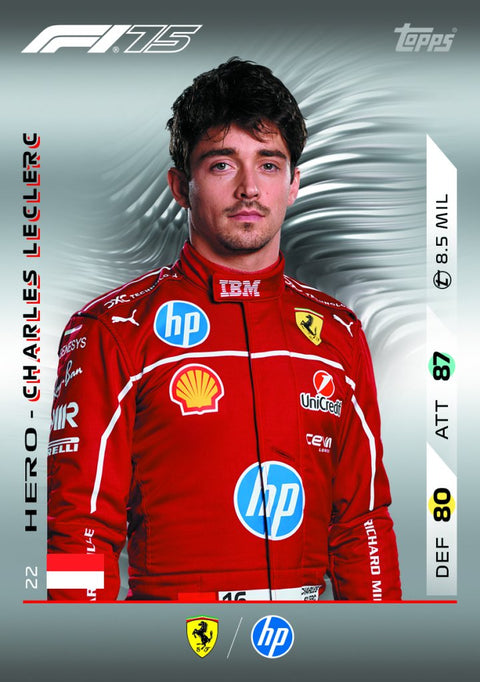 F1 Turbo Attax 2025 Cards