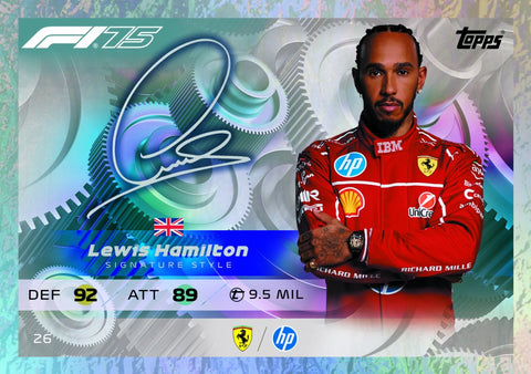 F1 Turbo Attax 2025 Cards