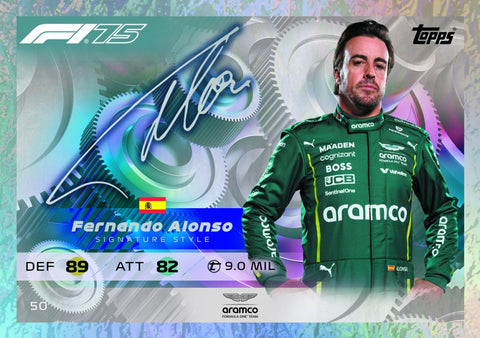 F1 Turbo Attax 2025 Cards