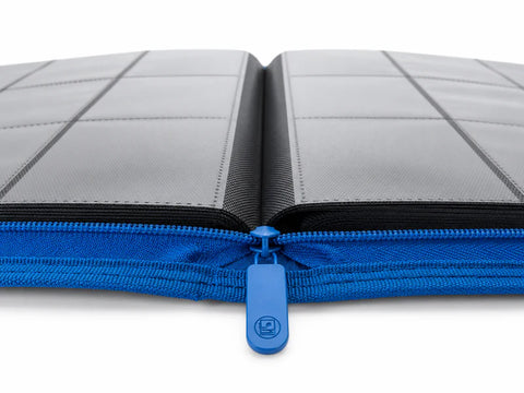 Golden Series - 9 Pocket Zip Binder in Blue