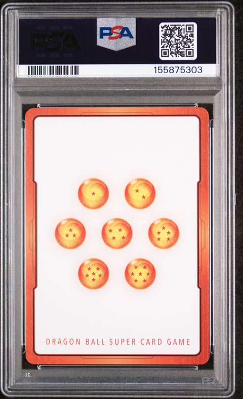 2025 DRAGON BALL SUPER CARD GAME FUSION WORLD MANGA BOOSTER 01 #E-42 ENERGY MARKER PSA 10