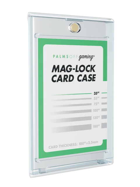 MintFit Mag-Lock Card Case Sleeves (35pt-75pt) - 100pc