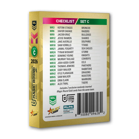 2026 Select Magic Round Series - Full Set Bundle