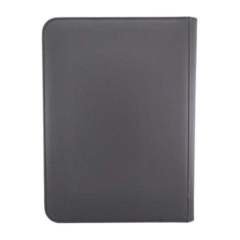 Golden Series - 9 Pocket Zip Binder in Black
