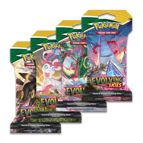 POKEMON TCG EVOLVING SKIES BLISTER PACK