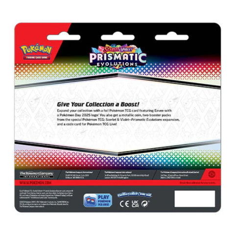 POKÉMON TCG Scarlet & Violet 8.5: Prismatic Evolutions 2-PK Blister