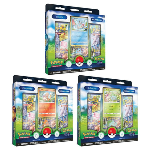 Pokemon GO - Squirtle Pin Collection Box Set