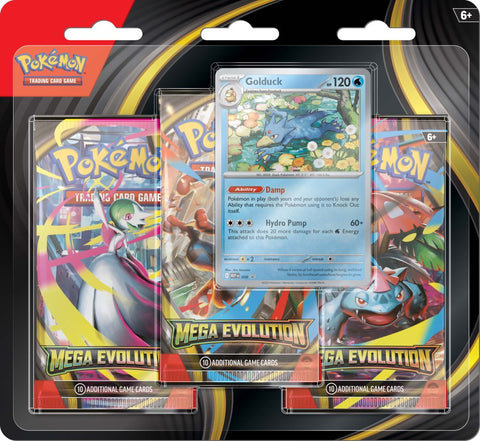 Pokemon - TCG - Mega Evolution Three-Booster Blister