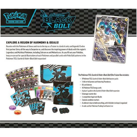 Black Bolt Elite Trainer Box & White Flare Elite Trainer Box Bundle