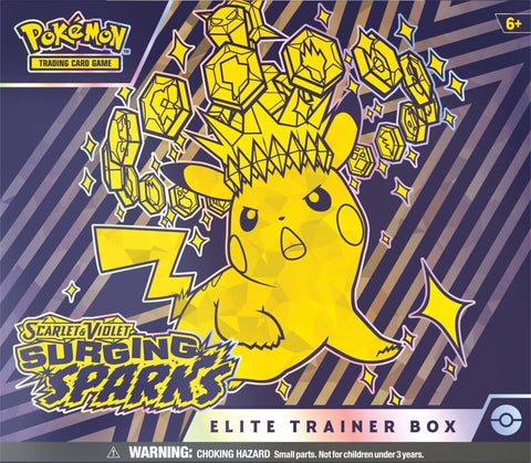 POKÉMON TCG Scarlet & Violet 8 Surging Sparks Elite Trainer Box