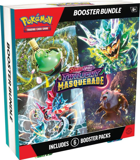 [PRE-ORDER] POKÉMON TCG Scarlet &amp; Violet 6 Twilight Masquerade Booster Bundle