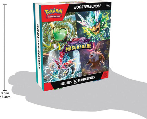 [PRE-ORDER] POKÉMON TCG Scarlet &amp; Violet 6 Twilight Masquerade Booster Bundle