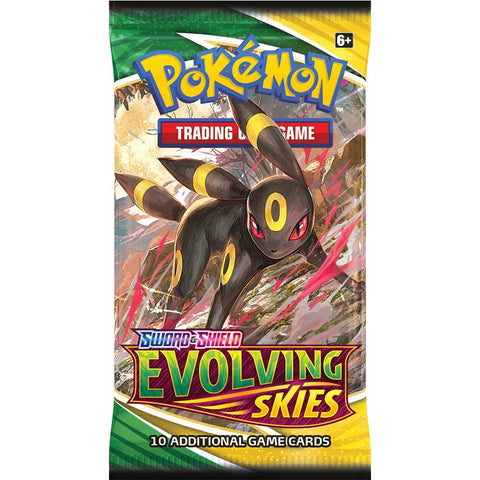 POKEMON TCG SWORD AND SHIELD EVOLVING SKIES BOOSTER
