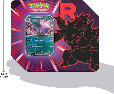 Pokemon TCG Team Rocket Tin