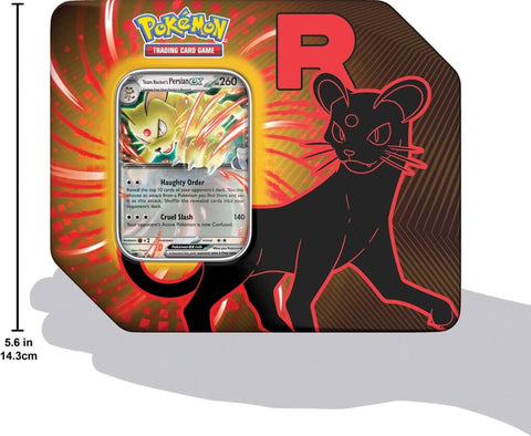 Pokemon TCG Team Rocket Tin