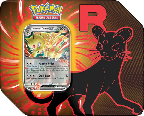 Pokemon TCG Team Rocket Tin