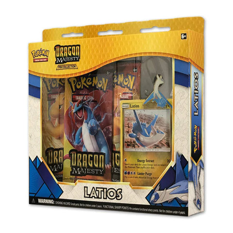 POKÉMON TCG Dragon Majesty Pin Collection – Latios