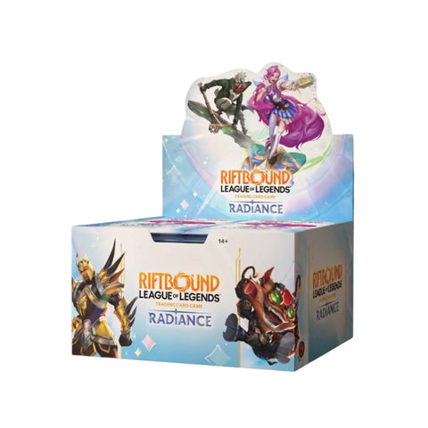 Riftbound Radiance booster display