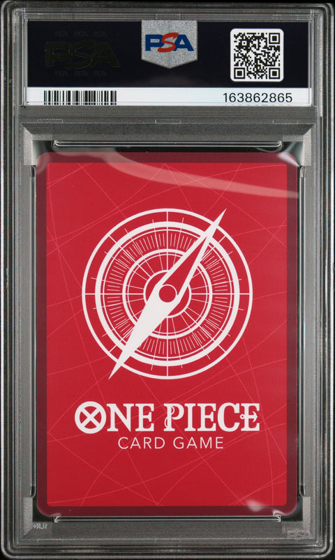2026 ONE PIECE OP16-THE TIME OF BATTLE #080 MARSHALL D. TEACH ALTERNATE ART PSA 10