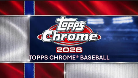 2026 Topps Chrome MLB Baseball Mega Box