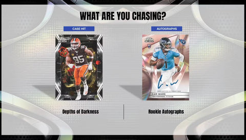 2025 Topps Chrome Black Football Hobby Box