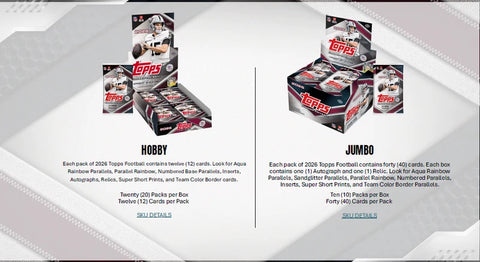 2026 Topps Flagship Football Value Box