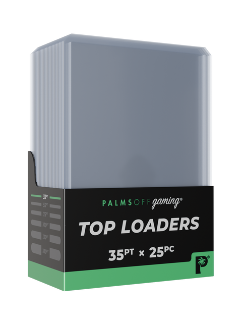 Palms Off Gaming 35pt Top Loaders - 25 Pack