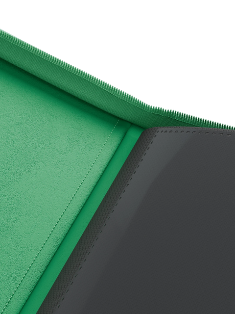 Collector's Series Top Loader Zip Binder - 4 Pocket - Green