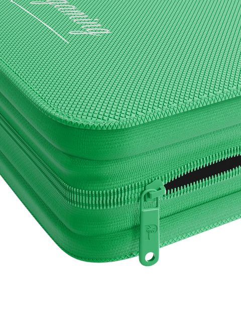 Collector's Series Top Loader Zip Binder - 4 Pocket - Green