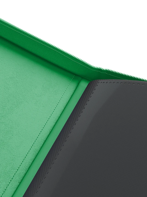 Collector's Series Top Loader Zip Binder - 9 Pocket - Green