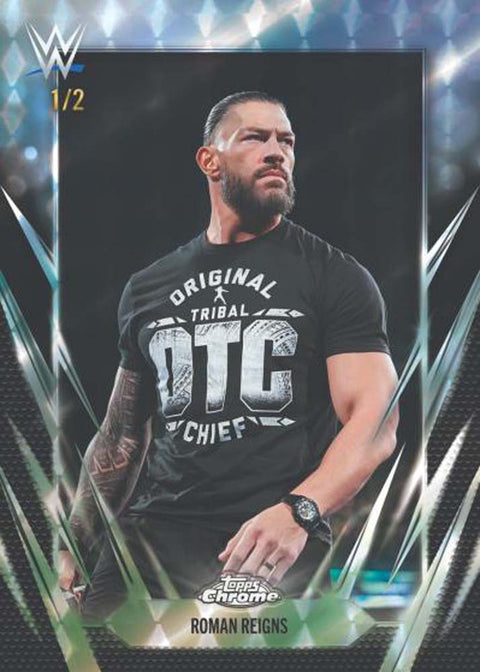 Topps 2026 WWE Chrome Mega Box