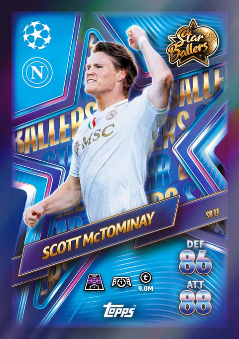 Topps UCC Match Attax Champions League 2025/2026 Edition ECO Hanger Box (Star Ballers)