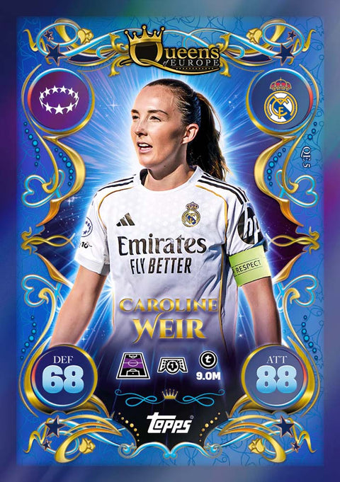 UCC Match Attax Champions League 2025/2026 Edition ECO Hanger Box (Queens of Europe)