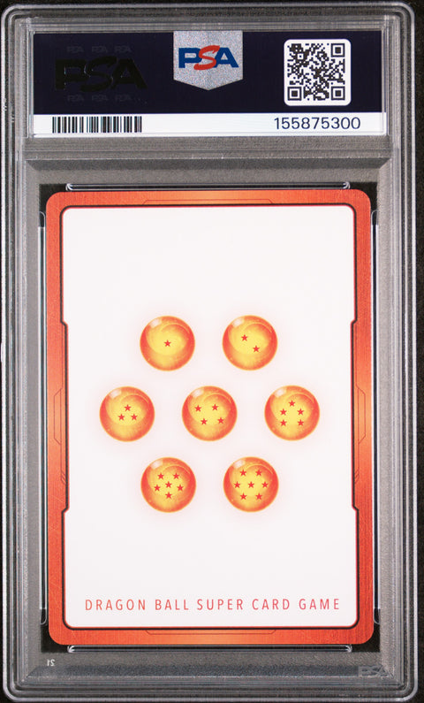 2025 DRAGON BALL SUPER CARD GAME FUSION WORLD MANGA BOOSTER 01 #E-56 ENERGY MARKER PSA 10