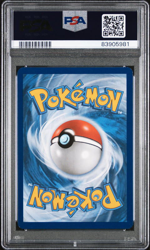 2015 POKEMON XY ROARING SKIES #105 FA/M RAYQUAZA EX ROARING SKIES PSA 8