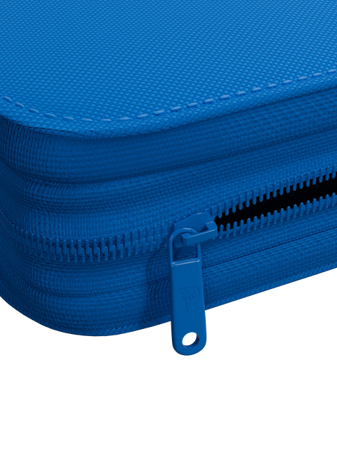 Collector's Series 4 Pocket Zip Trading Card Binder - BLUE