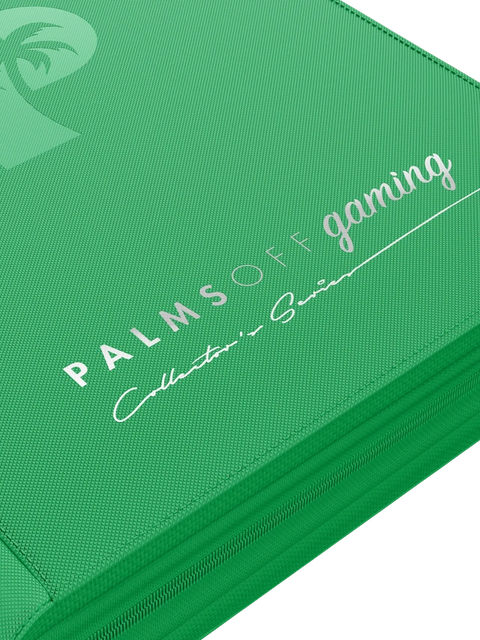 Collector's Series 4 Pocket Zip Binder - Green