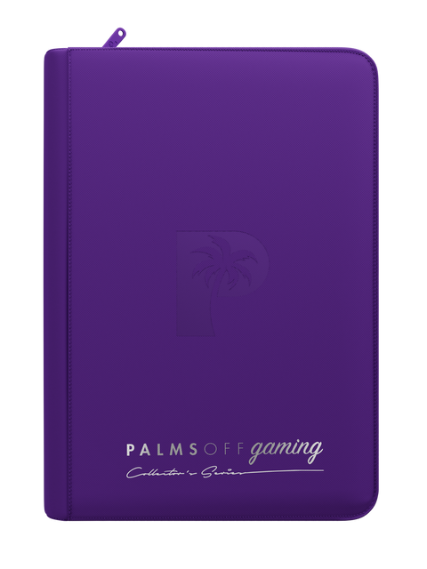 Collector's Series 4 Pocket Zip Trading Card Binder - PURPLE