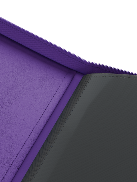 Collector's Series 4 Pocket Zip Trading Card Binder - PURPLE